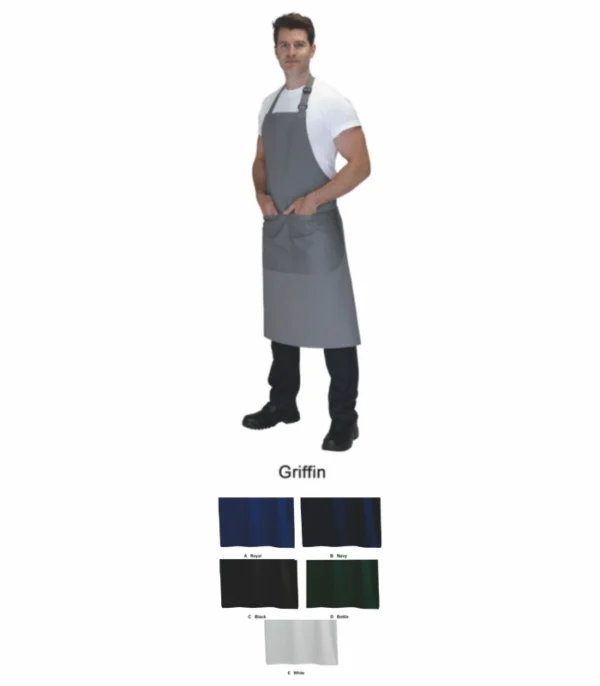 DP03 Pocket Bib Apron